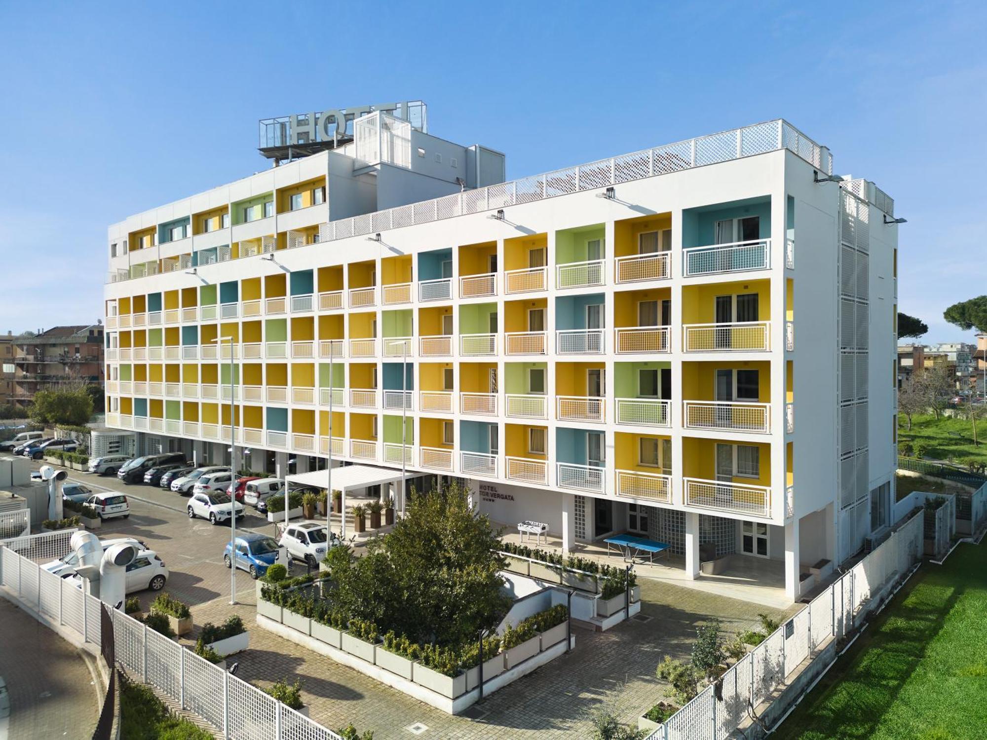 Hotel Roma Tor Vergata Esterno foto